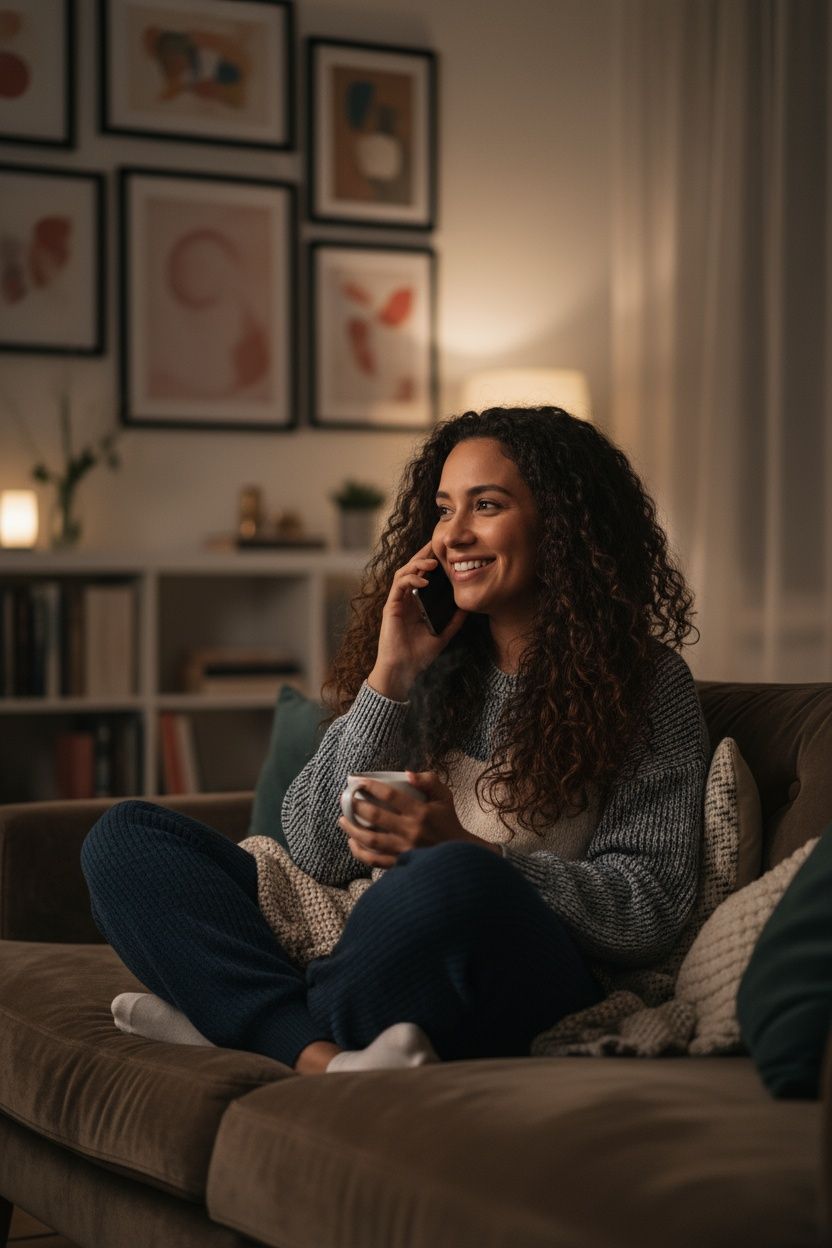 Latino single meeting someone special through a late-night latino chat line